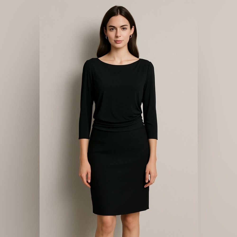 Ann Taylor Black Dress - Size 0 (NWT) - Picture 15 of 16